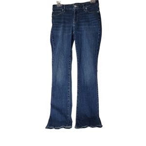 Lucky Brand low Rise boot lolita blue jeans size 4/27 regular